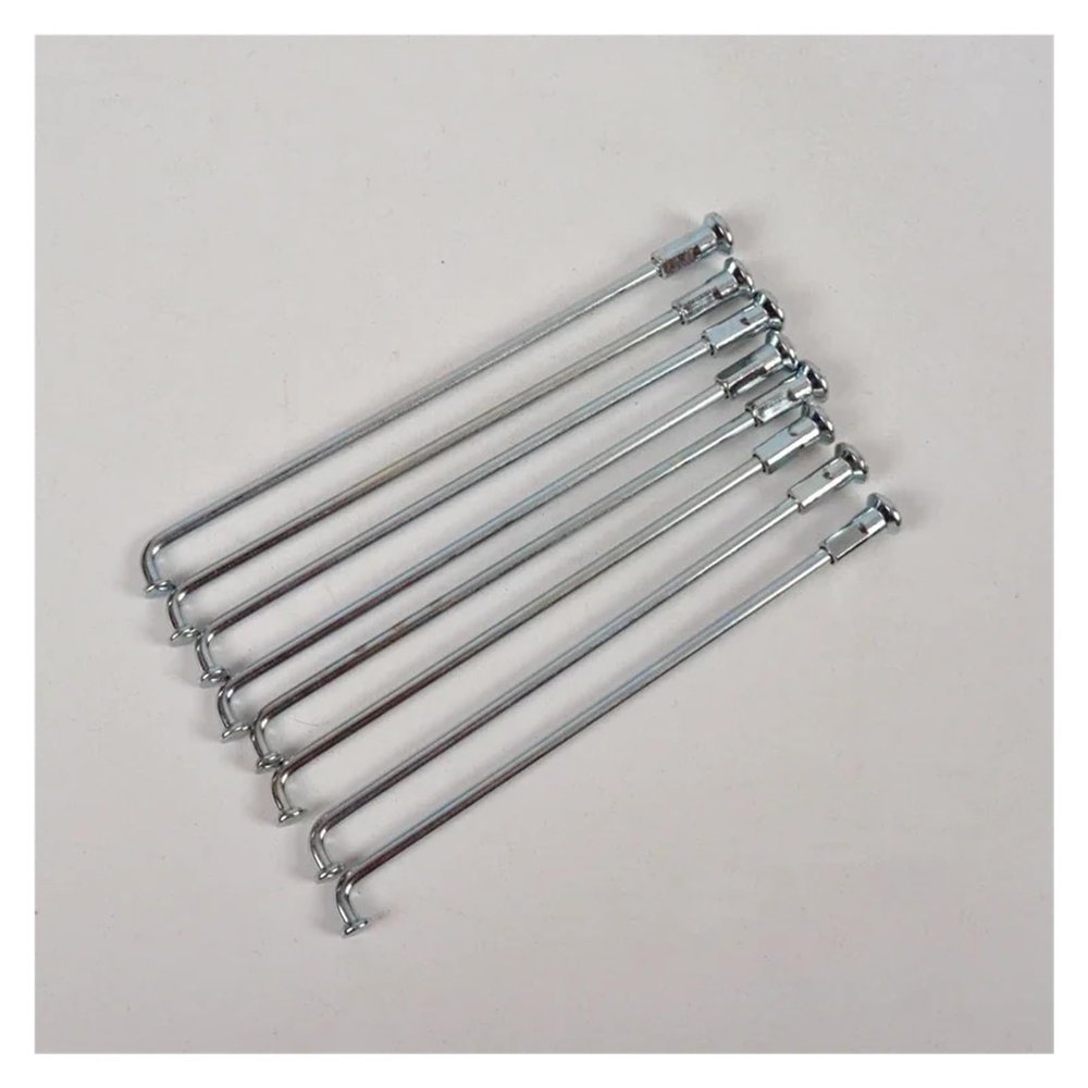 GBSONGJIN Motorcycle Spokes, Front and Rear, 10G, 3.0 mm x 55215 mm, Electric Spoke Components (3.0 mm x 75 mm), 36 pcs/lot