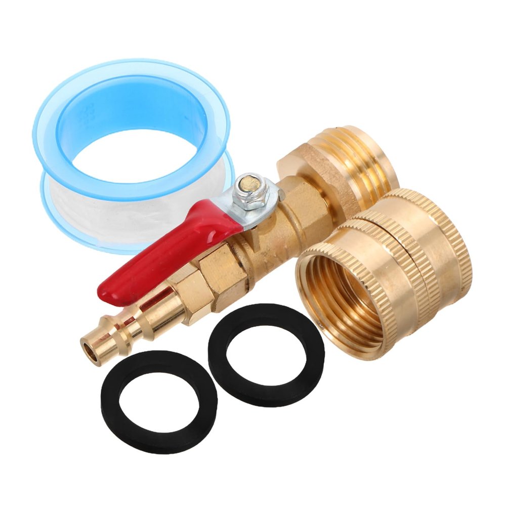 CHILDWEET Brass Adapter Set, 1/4-Inch Quick Coupler for Garden Hose