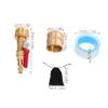 CHILDWEET Brass Adapter Set, 1/4-Inch Quick Coupler for Garden Hose view 2