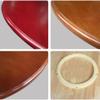 Round Solid Wood Lazy Susan Serving Tray, 360° Rotating, Begonia, 100 cm view 3