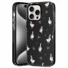 Phoona 2-Pack Phone Cases for iPhone 16 Pro Max, 6.9-inch, Aesthetic Duck Pattern, Soft Ultra-Thin TPU, Transparent Black view 2