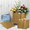 LVNRIDS 10-Pack Gold Square Gift Bags, 7.9 x 7.9 x 7.9 in view 2