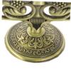 2-Head Zinc Alloy Candle Holder for Christmas view 3
