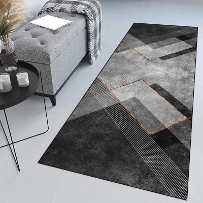 XUEDNGM Washable Non-Slip Kitchen Runner Rug, 100 x 420 cm