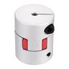 QUARKZMAN Flexible Shaft Coupling, 8–20 mm, Aluminum Spider Coupling, L50 x D40 mm view 1