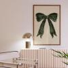 Bow Wall Art for Girls, Vintage Bow Poster, 50 x 70 cm, Unframed view 3