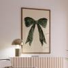 Bow Wall Art for Girls, Vintage Bow Poster, 50 x 70 cm, Unframed view 4