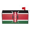 Decorative Kenya Flag Mailbox Cover view 2
