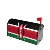 Decorative Kenya Flag Mailbox Cover view 3