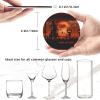 Happy Halloween Leather Drink Coasters with Holder, 6-Piece Set view 2