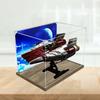 TRUSTFAR Acrylic Dustproof Display Case for LEGO 75275 Winged Starfighter, Transparent Box (Model Not Included) view 3