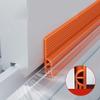 TPE Weatherstripping for Sliding Doors, Long-Lasting (Orange) view 3