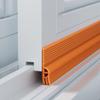 TPE Weatherstripping for Sliding Doors, Long-Lasting (Orange) view 4