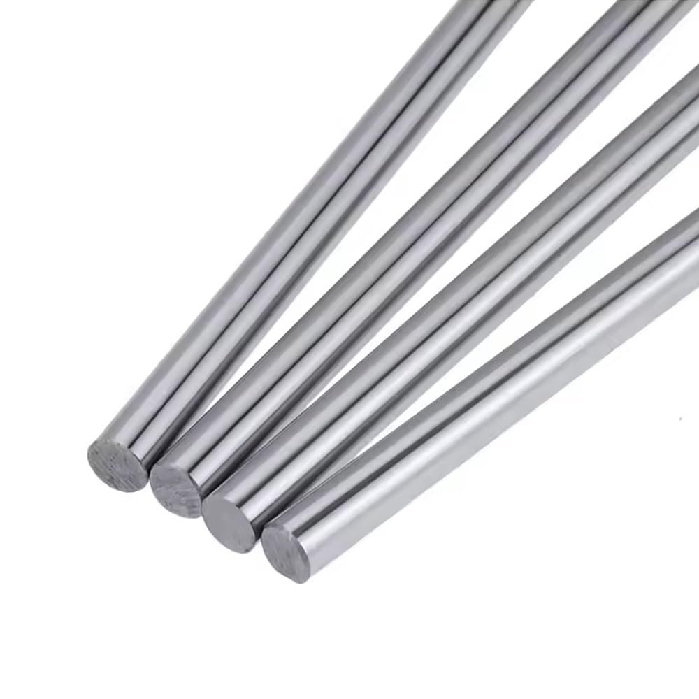 YINLUCK 2-Piece Linear Motion Shaft, Chrome-Hardened, 12 mm Diameter, 100 mm Length