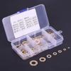 Durable Brass Washer Assortment, 180 Pieces, 8 Sizes view 3