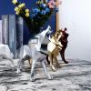 Abstract Geometric Wolf Sculpture view 3