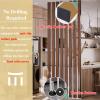 Wooden Wall Post R, Floor-to-Ceiling Room Divider, Natural, 225 cm view 4