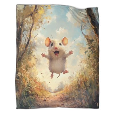 3D-Printed Luxury Floral Throw Blanket, Anti-Pilling, Soft, Warm and Washable, 60 x 80 in