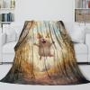 3D-Printed Luxury Floral Throw Blanket, Anti-Pilling, Soft, Warm and Washable, 60 x 80 in view 4