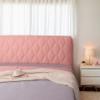 HORLSKI Thick Velvet Headboard Cover, Stretch-Fit Dust Protector for Twin, Double, King-Size Beds, Easy-Care Bedroom Decor, 200 cm view 1