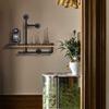 Rustic Industrial Wood Plank Wall Shelf for Bedroom, Living Room, Bathroom, Kitchen, and Office view 3