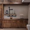 Rustic Industrial Wood Plank Wall Shelf for Bedroom, Living Room, Bathroom, Kitchen, and Office view 4