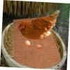 Chicken Nest Box Pads, 4 Pack, Coconut Fiber, Reusable, Brown view 4