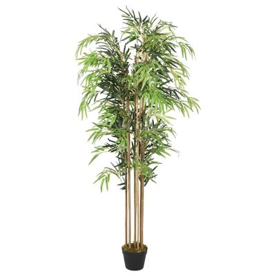 Home Garden Artificial Bamboo Tree, 1,095 Leaves, 150 cm, Green