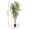 Home Garden Artificial Bamboo Tree, 1,095 Leaves, 150 cm, Green view 4