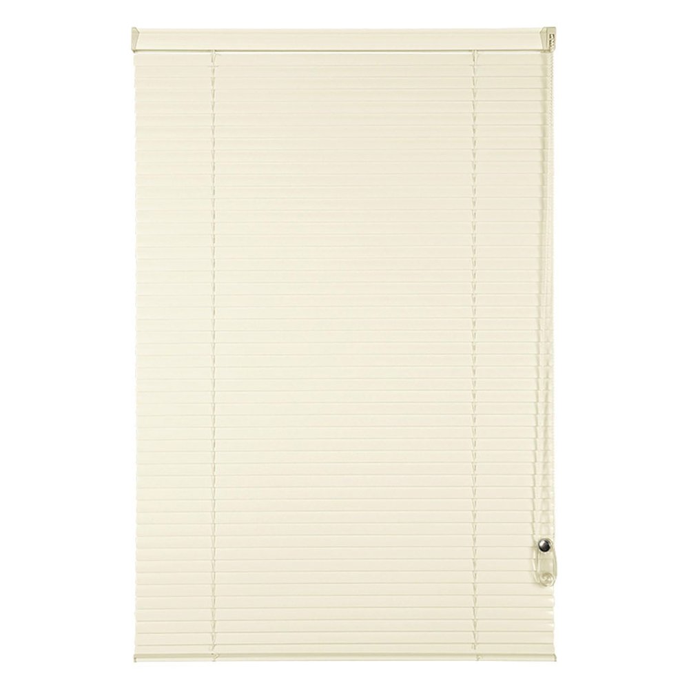 HUHJYUGE Aluminum Blinds, No-Drill Venetian Blinds, Cream, 55 x 140 cm