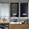 HUHJYUGE Aluminum Blinds, No-Drill Venetian Blinds, Cream, 55 x 140 cm view 4
