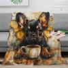 French Bulldog 3D Printed Fleece Blanket for Bed or Sofa, Ultra-Soft, Warm, 60 x 80 in (150 x 200 cm) view 2