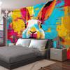 ALTCIRNMD Watercolor Rabbit Wall Tapestry, 180 x 230 cm, Punk Graffiti Wall Hanging for Living Room and Bedroom view 3