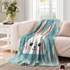VFKLZCNYR Rabbit Blanket, Soft Flannel Fleece, 3D Print, 150 x 200 cm view 3