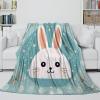 VFKLZCNYR Rabbit Blanket, Soft Flannel Fleece, 3D Print, 150 x 200 cm view 4