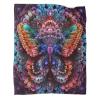 Butterfly Super Soft Fluffy Breathable Warm Flannel Fleece Blanket, Custom 3D Print, 80 x 90 in (200 x 230 cm) view 1