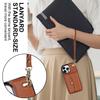 xinyunew iPhone 15 Pro Max Case with Strap, Brown view 3