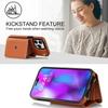 xinyunew iPhone 15 Pro Max Case with Strap, Brown view 4