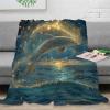 Starlight Whale 3D Printed Flannel Fleece Throw Blanket, Ultra-Soft and Warm, 50 x 60 in (127 x 152 cm) view 2