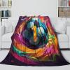 Football Super Soft Fluffy Flannel Fleece Blanket, Custom 3D Print, 50 x 60 in view 4