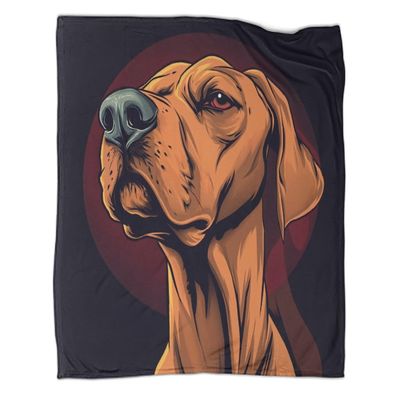 Labrador Dog 3D Flannel Fleece Blanket, Soft Throw for Couch, Sofa, Bed, or Office