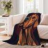 Labrador Dog 3D Flannel Fleece Blanket, Soft Throw for Couch, Sofa, Bed, or Office view 3