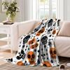 VFKLZCNYR Skull Kids Blanket for Boys, Tie-Dyed Soft Flannel Fleece 3D Couch Throw, 50 x 60 in (127 x 152 cm) view 3