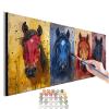 Paint by Numbers Horse Kit, Ages 9+, 50 × 100 cm, Unframed, M-711 view 1