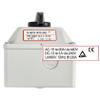 Heschen Universal Latching Cam Selector Switch, SZW26-20/0-4.2D-BX, 660V 20A, 5 Positions, 8 Terminals, with Larger Outdoor Box, CE view 4