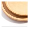 Round Solid Beechwood Serving Tray view 3