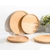 Round Solid Beechwood Serving Tray view 4