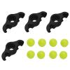 DAWCBVJQ Indoor Cycling Feet Adapters | Non-Slip Tennis Balls view 1