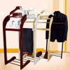 Valet Stand with Shelf, Trouser Bar, Tie Rack and Shoe Rack view 2
