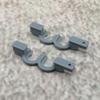 ULEIVA Replacement Gliders, 2-Piece Roller Holders, Gray, Compatible with IKEA KVARTAL view 4